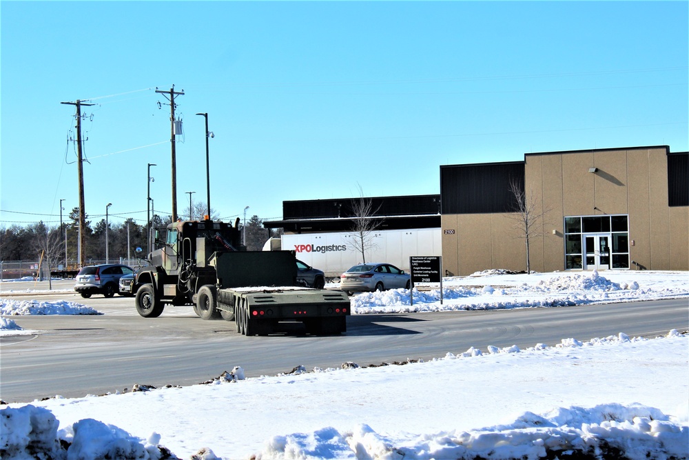 Transportation operations at Fort McCoy
