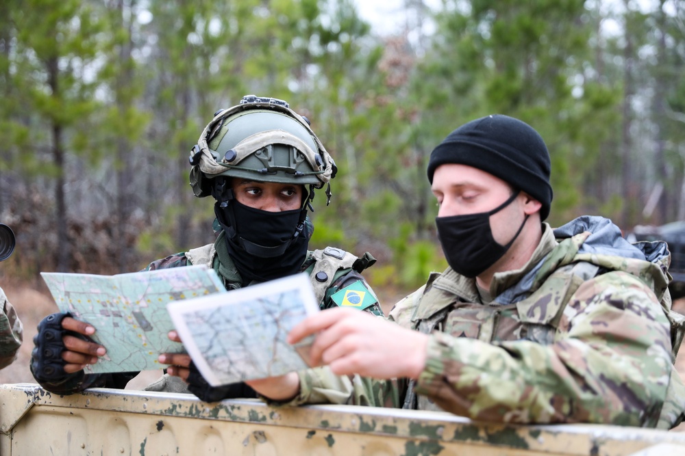 Panther Brigade Enhances Interoperability with Brazilian Soldiers