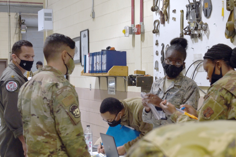 165th Airlift Wing prepares for upcoming readiness training