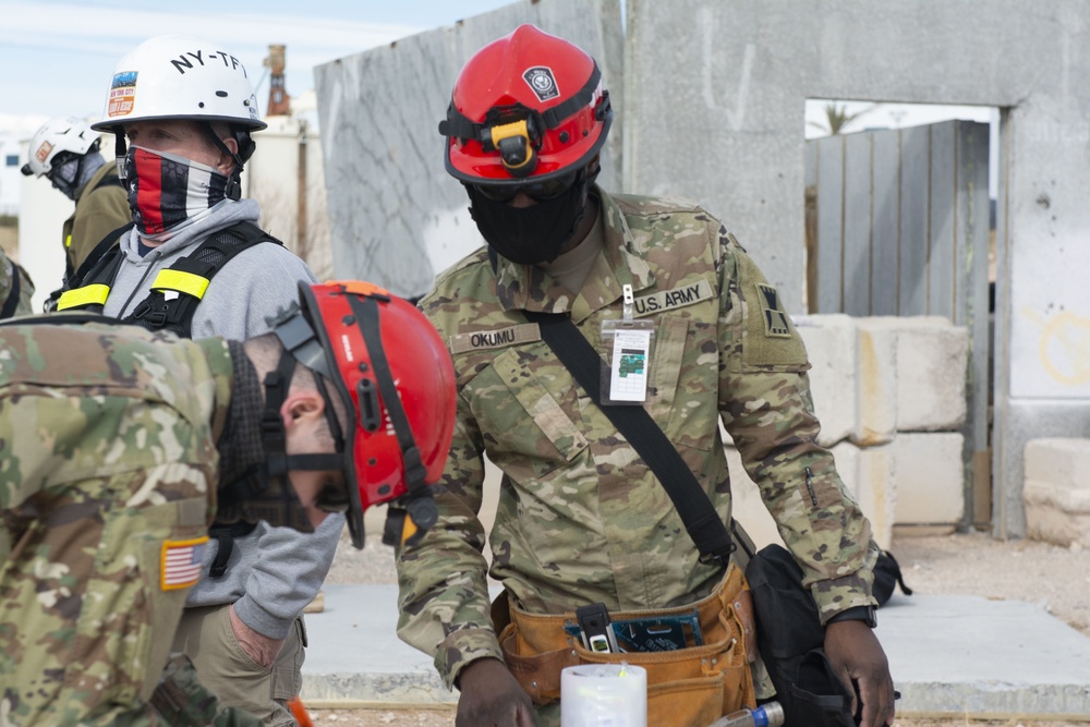 Soldier participates in Urban Search &amp; Rescue exercise in Nevada