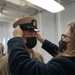 Chief Petty Officer Pinning Ceremony on USS Ramage