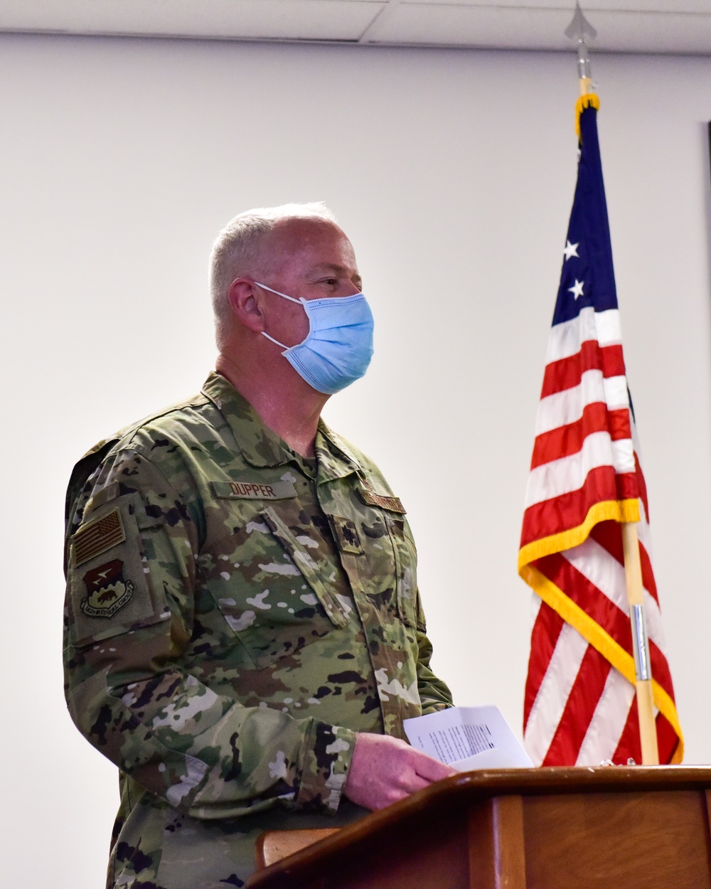 163d Medical Group Change of Command Ceremony