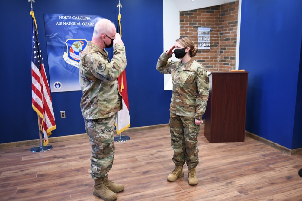 145th Airlift Wing Recruiter Recognized for a Year of Excellence