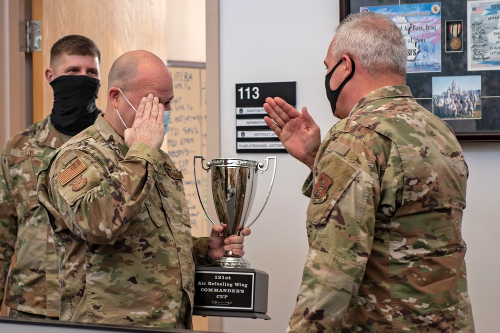 121st SFS selected as first recipients of Commander's Cup