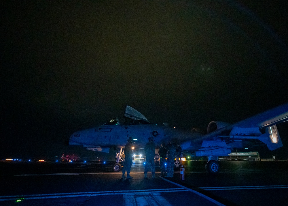 Idaho A-10s Particpate in FARP Exercise