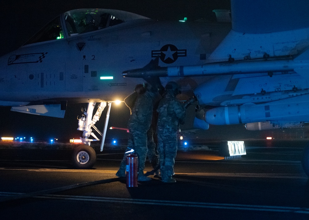 Idaho A-10s Particpate in FARP Exercise