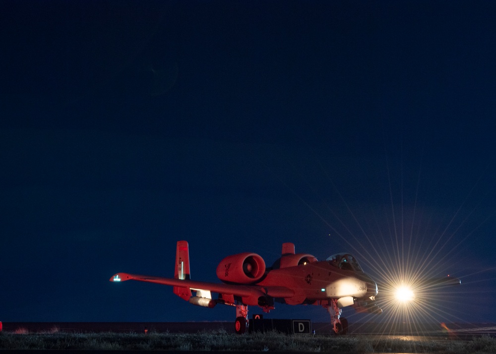 Idaho A-10s Particpate in FARP Exercise