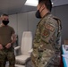 Col. Smith Receives the Second COVID Vaccine Shot
