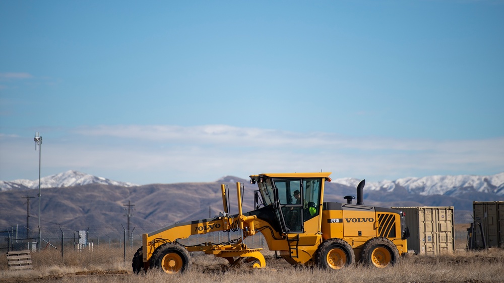 The 124th Civil Engineer's Conduct a Three-Day Exercise