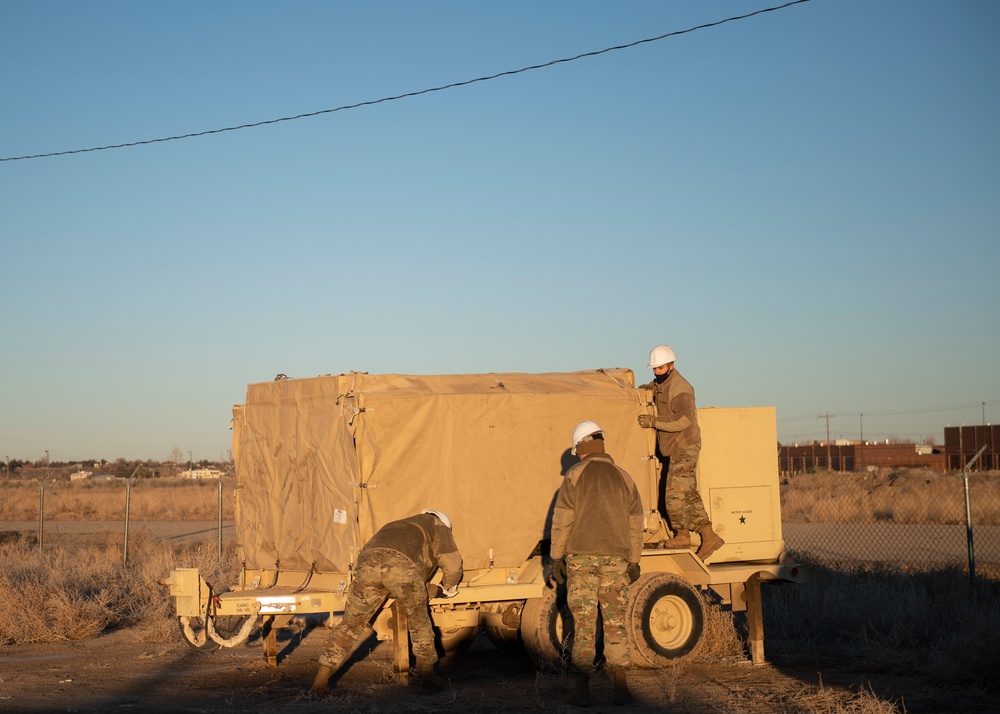 The 124th Civil Engineer's Conduct a Three-Day Exercise