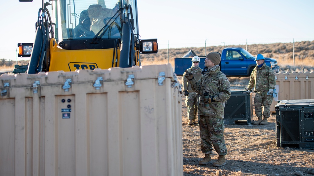 The 124th Civil Engineer's Conduct a Three-Day Exercise