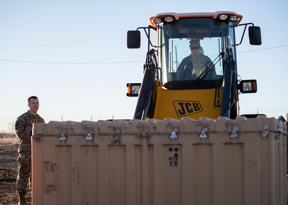 The 124th Civil Engineer's Conduct a Three-Day Exercise