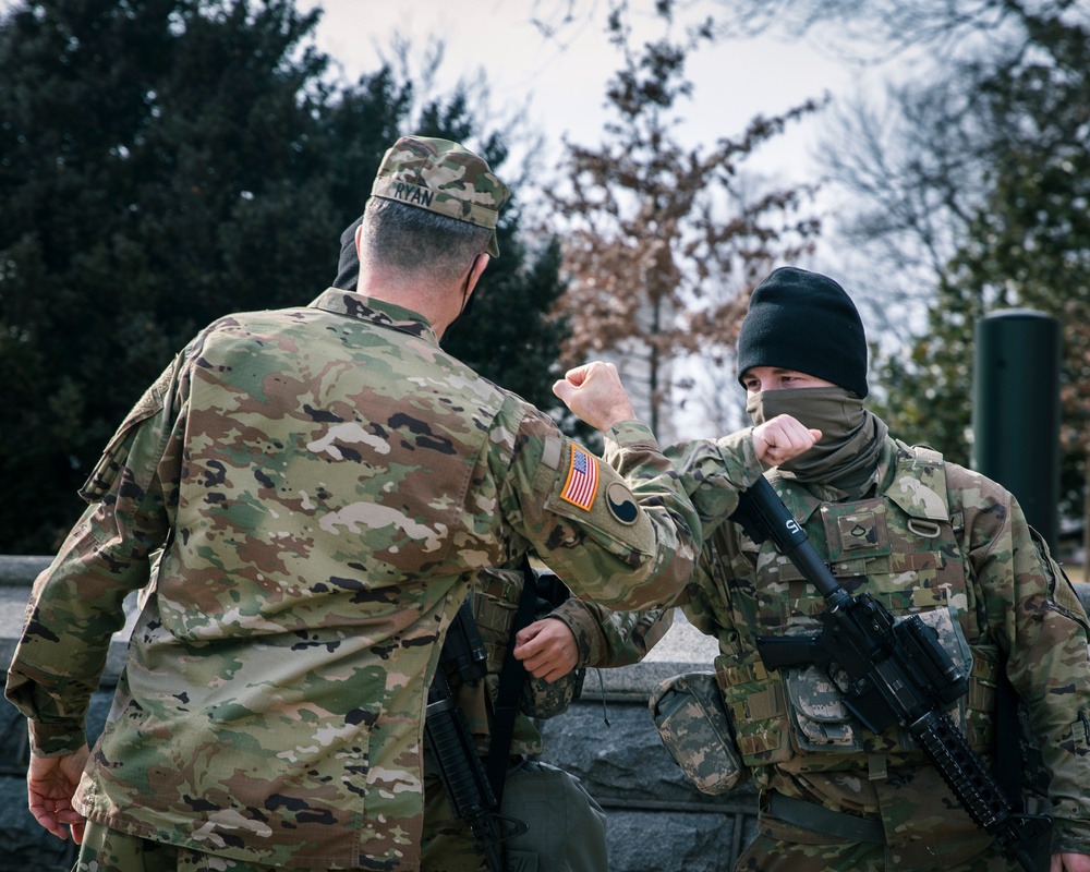 Brig. Gen. Robert Ryan visits Troops