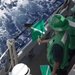 Sailor Conduct Replenishment at Sea