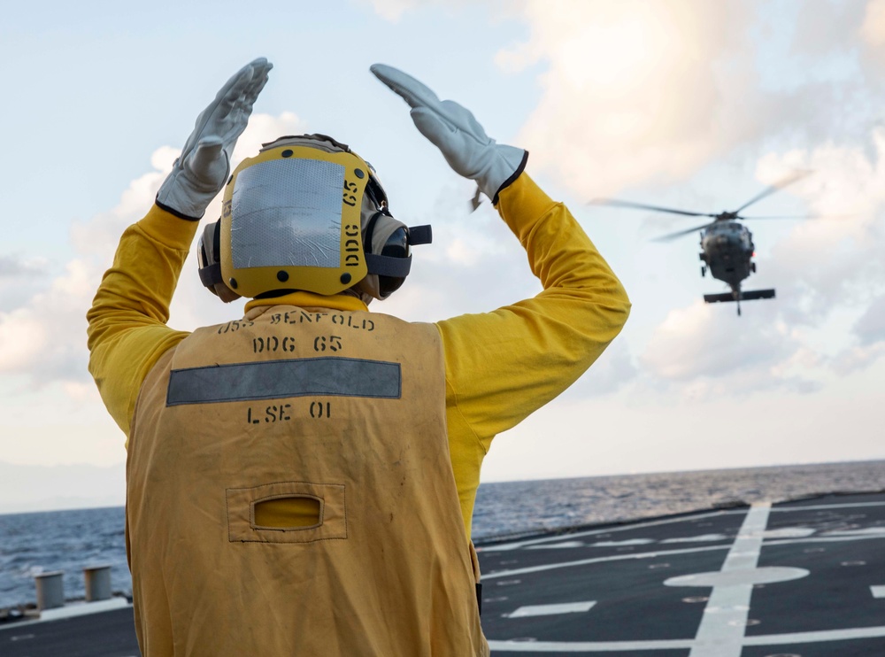 Sailor Conduct Flight Operations