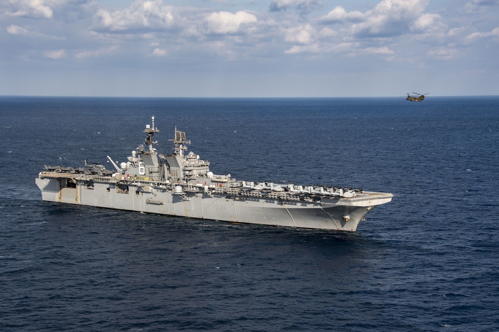 USS America (LHA 6) Conducts Joint Flight Operations