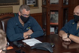 Nimitz Carrier Strike Group POTUS Conference Call