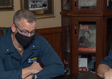 POTUS Calls Nimitz During Super Bowl