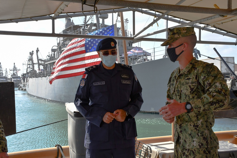 Bahrain Coast Guard Visits PATFORSWA