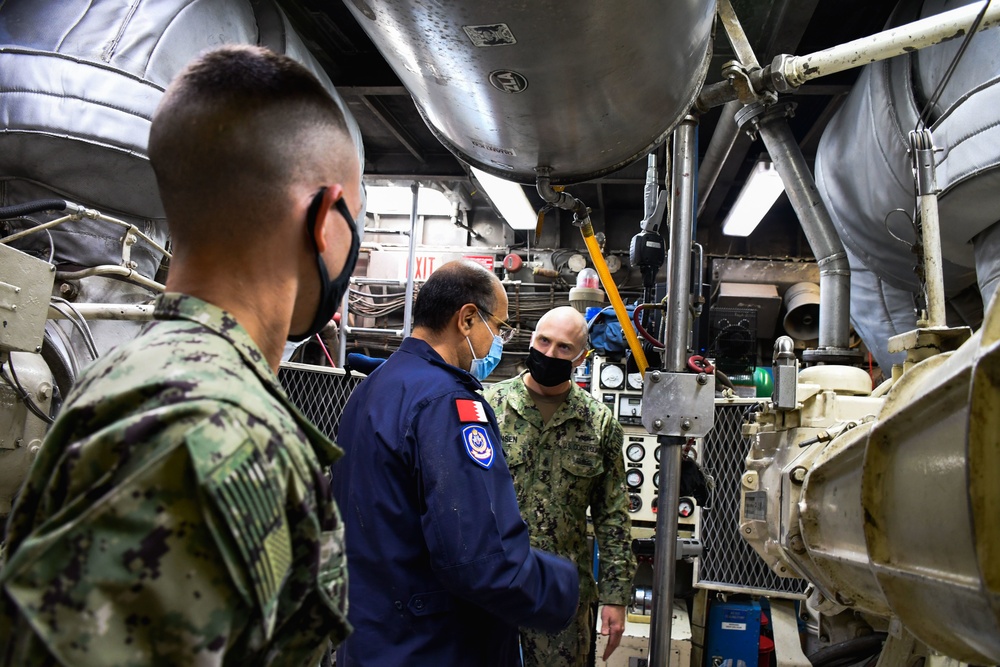 Bahrain Coast Guard Visits PATFORSWA