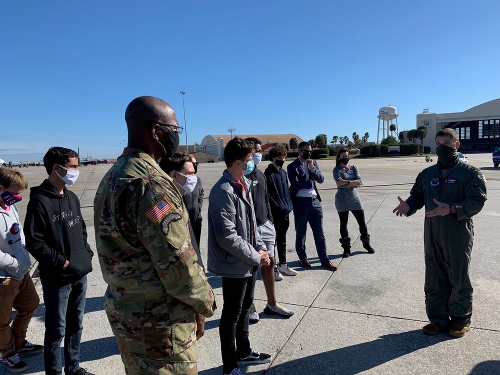 MacDill uses Super Bowl LV flyover to promote diversity with future leaders