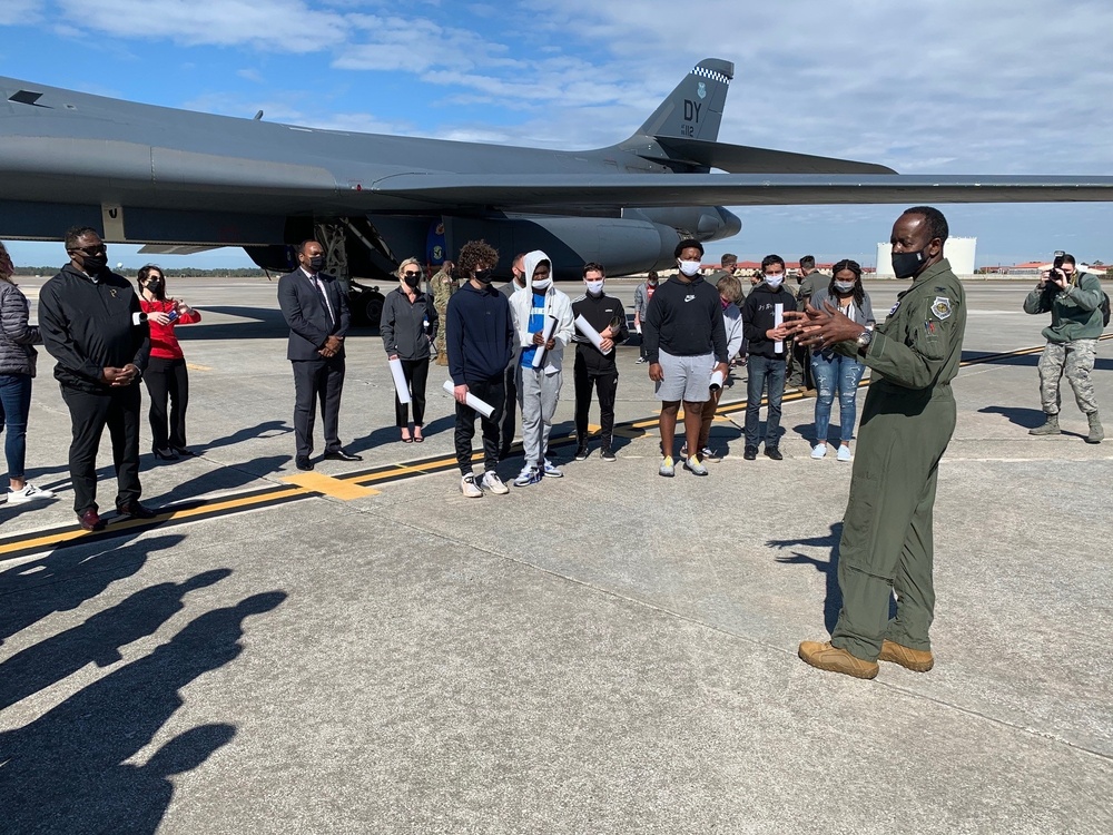 MacDill uses Super Bowl LV flyover to promote diversity with future leaders