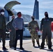Visitors to the flightline
