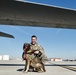 Visitors to the flightline