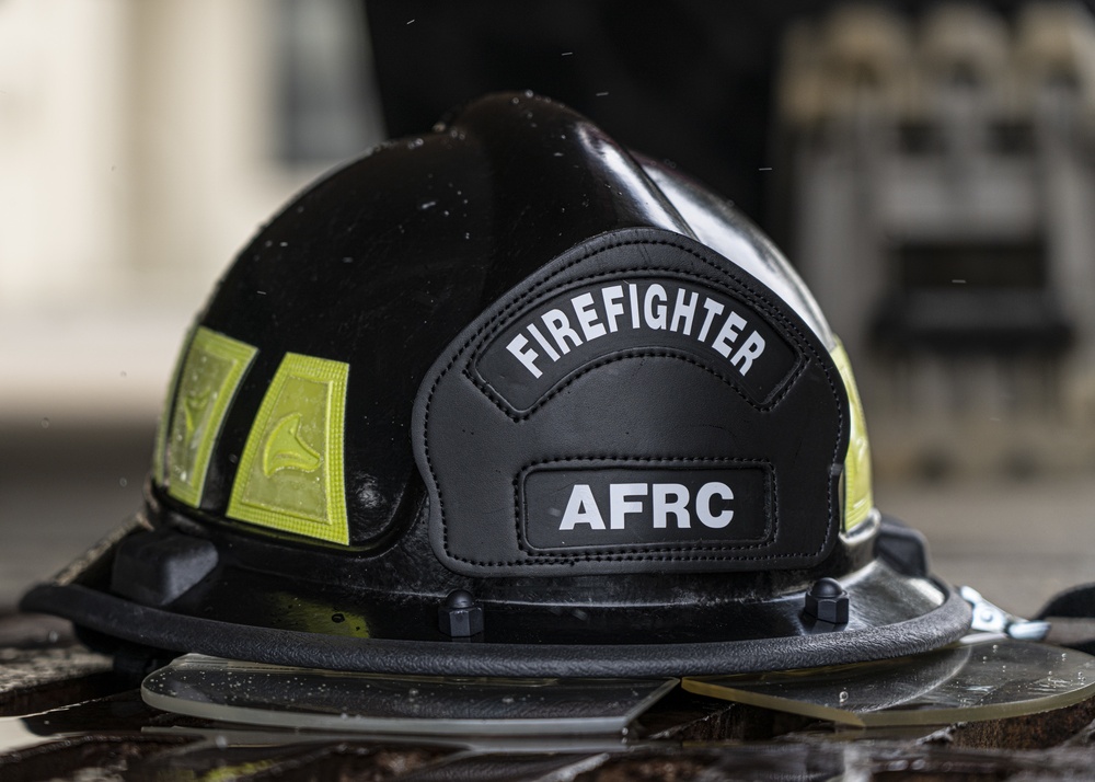 919 SOW Firefighters on the flightline