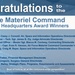 AFMC Headquarters 2020 Award Winners