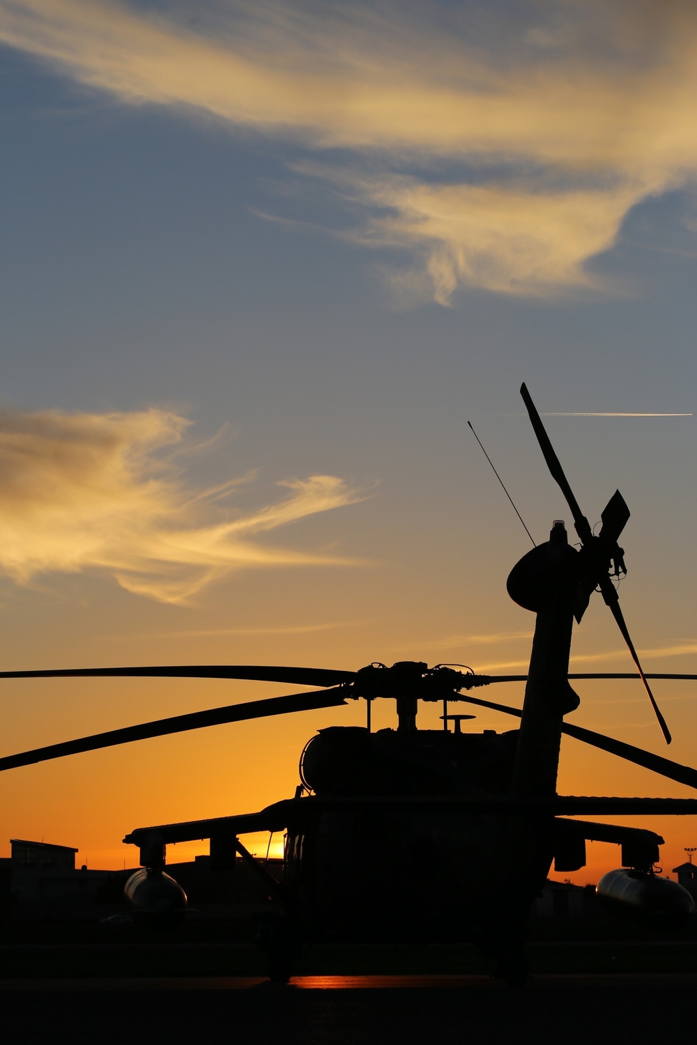 Black Hawk parked