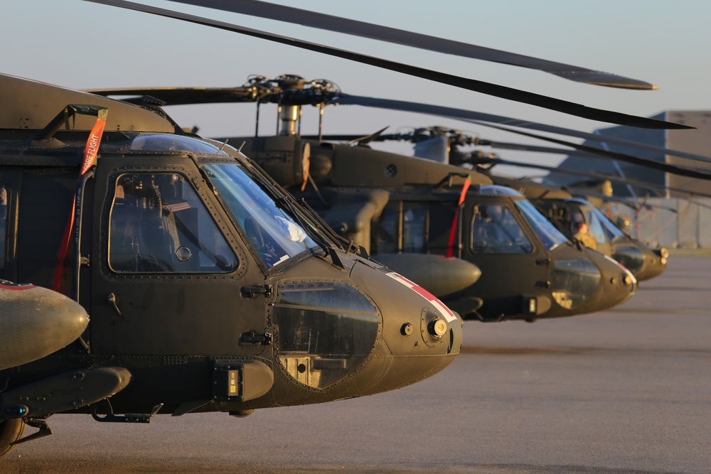 Black Hawk parked