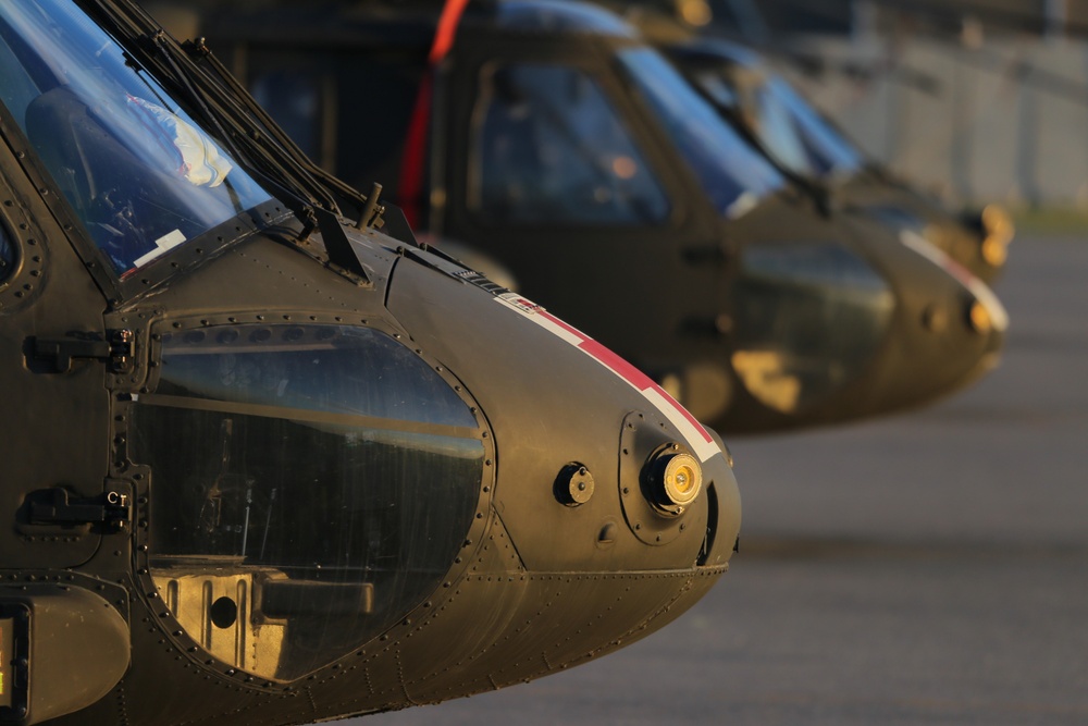 Black Hawk parked