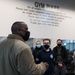 ANG Command Chief Williams visits 104th Fighter Wing