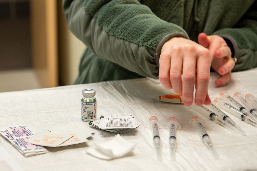 Nebraska National Guard Airmen receive second COVID-19 vaccine dose