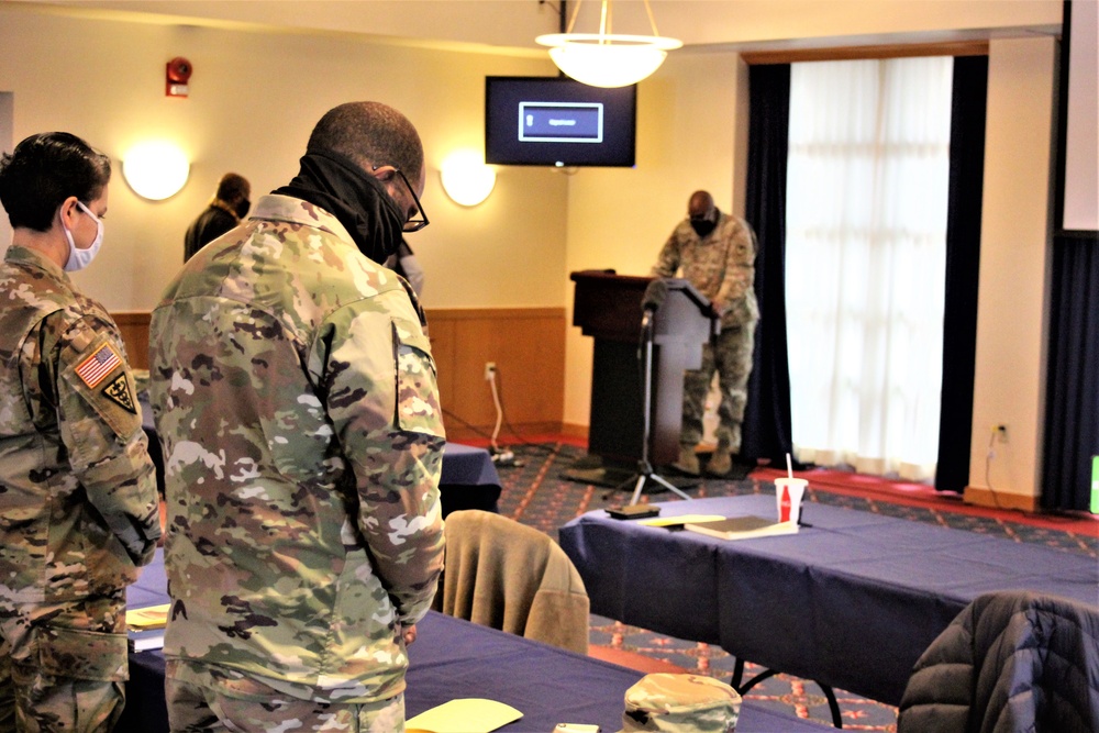 Fort McCoy holds 2021 Martin Luther King Jr. Day of Service observance