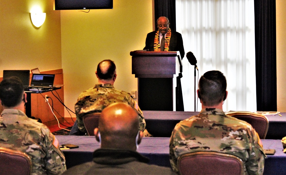 Fort McCoy holds 2021 Martin Luther King Jr. Day of Service observance