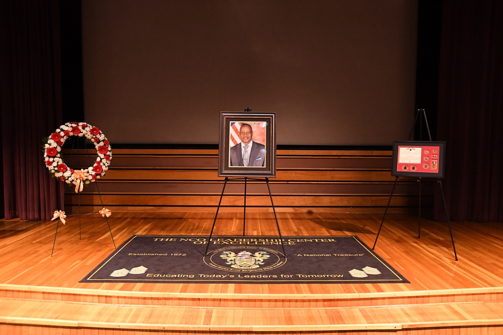 NCOLCoE hosts memorial for Mr. Artez Lamar