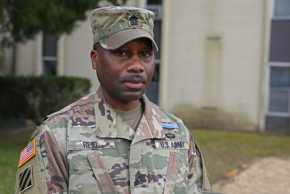 U.S. Army Command Sgt. Maj. Curtis A. Reid