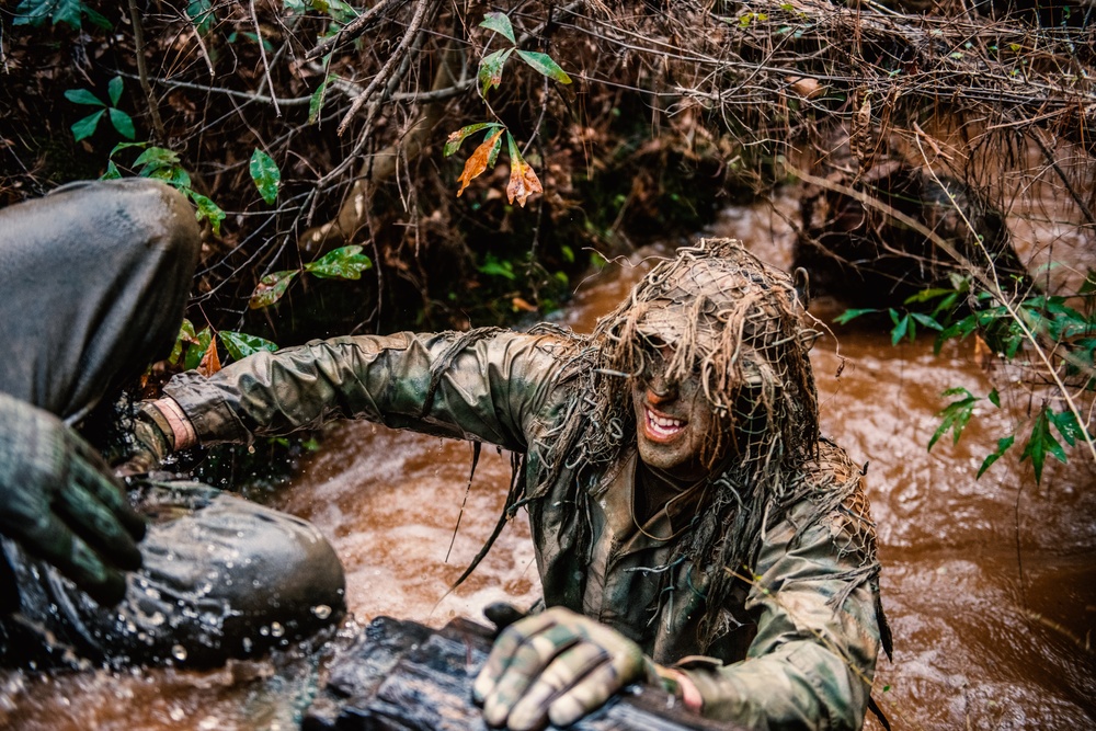 U.S. Army Sniper School Ghillie Wash