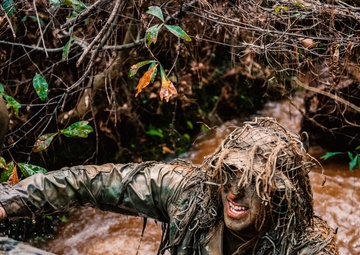 U.S. Army Sniper School Ghillie Wash