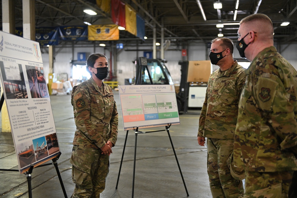 18th Air Force leadership visits Travis AFB