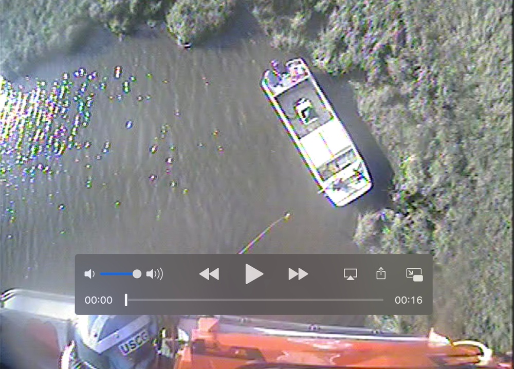 Coast Guard, local agencies rescue overdue boater near Lake Felicity