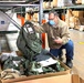 Disposal Services Representative Allan Coronacion inspects excess equipment warehoused at the Defense Logistics Agency Disposition Services property disposal field site in Susquehanna, PA