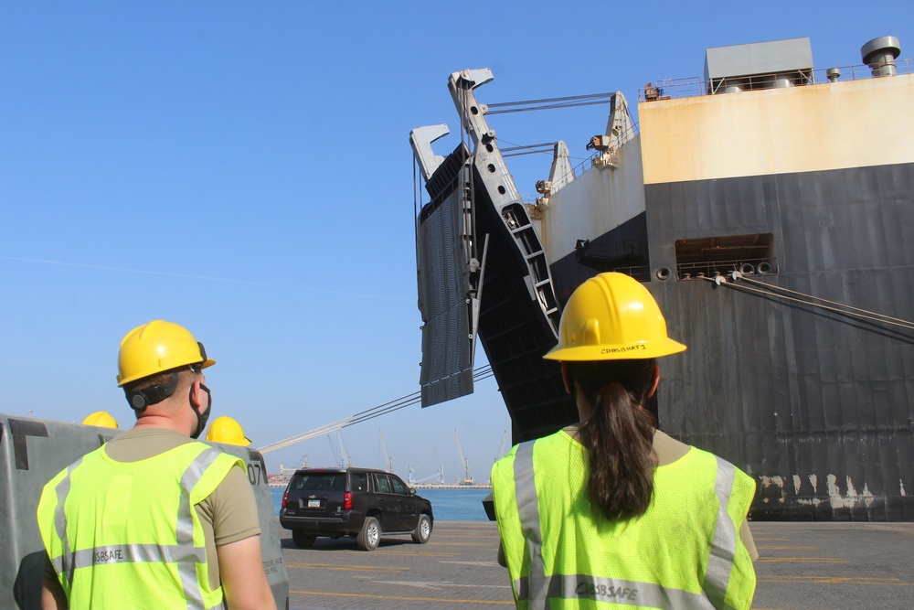 Ospreys move through Port of Shuaiba