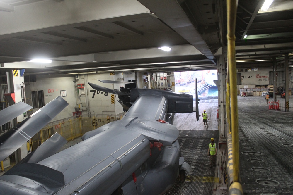 Ospreys move through Port of Shuaiba