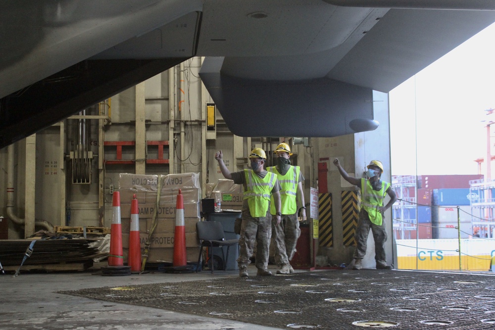 Ospreys move through Port of Shuaiba