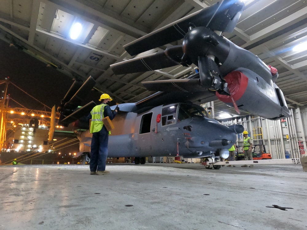 Ospreys move through Port of Shuaiba