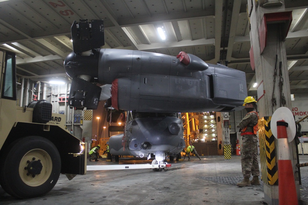 Ospreys move through Port of Shuaiba