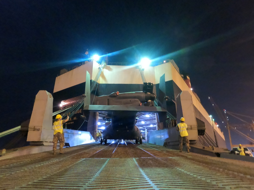 Ospreys move through Port of Shuaiba